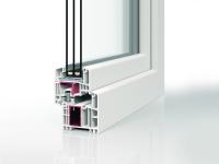 PaXplus 4 ProfilschnittProduktbild,  Fenster,  Kunststoff-Fenster,  PaXplus 4,  Profilschnitt